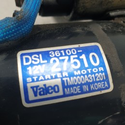 36100-27510 Motorino avviamento Hyundai Matrix Accent Getz 2003-05 1.5crdi 