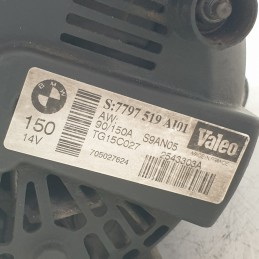 7797519 Alternatore 12V 150A BMW 7 E65 E66 E67 730 X3 E83 X DRIVE E61 535 2008-11