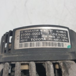 27060-0Q021 Alternatore 12V 80A Citroen C1 Peugeot 107 Toyota Aygo 2005-14