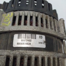 0124615027 Alternatore 12V 150A Citroen Fiat Peugeot Suzuki 2001