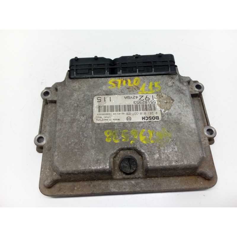55182953 CENTRALINA MOTORE FIAT STILO 1.9 JTD BOSCH 0281010337