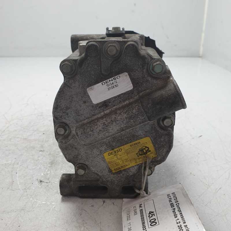 51747318 Compressore aria condizionata clima A/C Fiat 500 Panda 1.2 2002-12