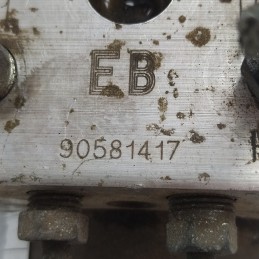 90581417 Centralina pompa abs freni Opel Astra G 2.0 TDI 2000 Bosch