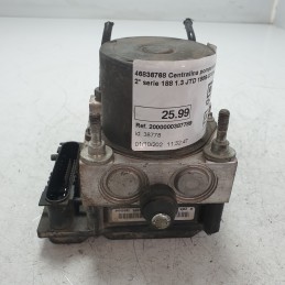 46836768 Centralina pompa abs freni Fiat Punto 2° serie 188 1.3 JTD 1999-03 Bosch