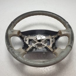 45103-30240 volante sterzo guida Toyota Land Cruiser KZJ90 Prado 1996-02 in pelle grigia usurato