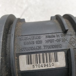 7700109812 Debimetro flussometro mis massa d'aria Renault Megane II Scenic Trafic Dacia Kangoo 2005 6PIN