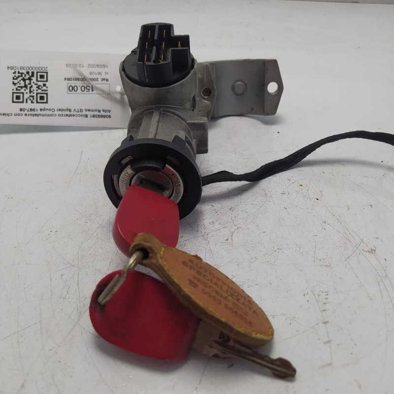 60668391 Bloccasterzo commutatore con chiavi Alfa Romeo GTV Spider Coupè 1997-06