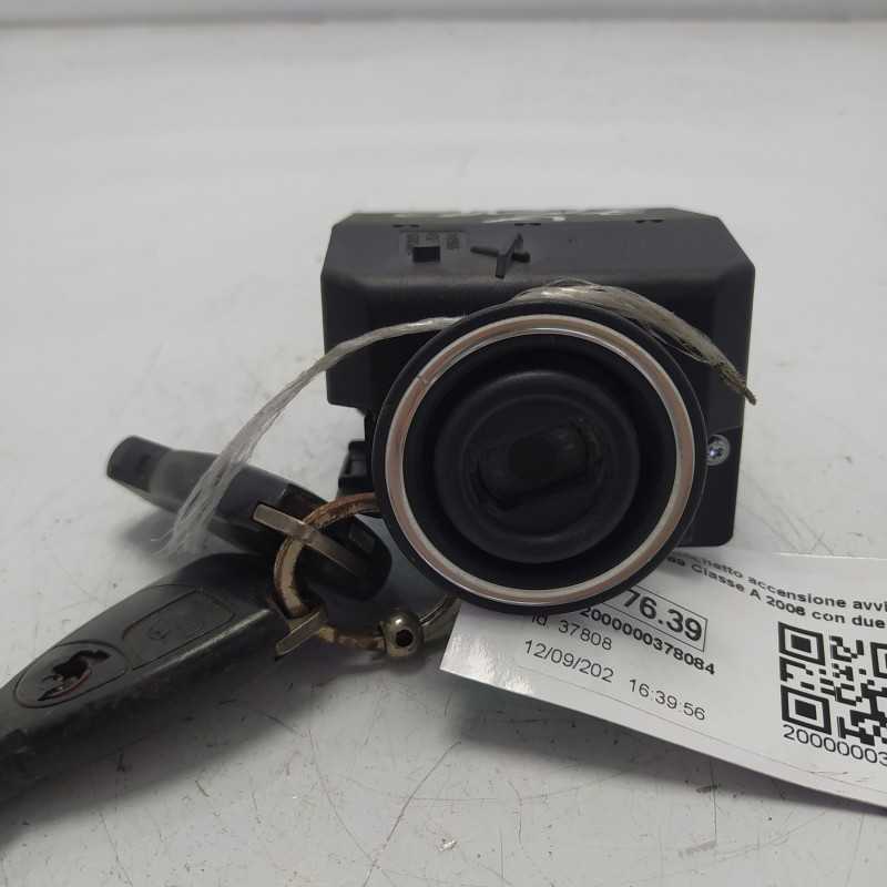 1695451508 blocchetto accensione avviamento Mercedes W169 Classe A 2006 con due chiavi
