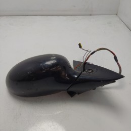 51167268124 specchietto retrovisore esterno BMW E81 Serie 1 2003-13 calotta usurata nero 12 fili