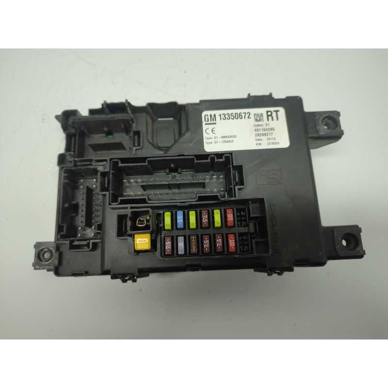 CENTRALINA ECU BODY COMPUTER MODULO CONTROLLO OPEL CORSA D 1.3 MJT RT 13350672