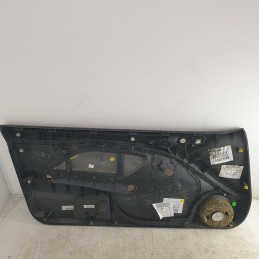 51438223972 pannello interno portiera BMW E46 Serie 3 Cabrio M3 1998-06 anteriore DX in pelle 