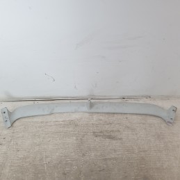 Spoiler alettone posteriore universale nuovo da verniciare misure 1310x22 mm staffa ancoraggio laterale 162 mm piede cent 110 mm