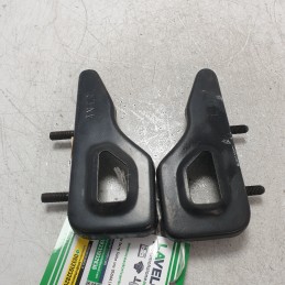 7549356 coppia staffe supporti paraurti Fiat Panda 1° serie 141 1986-03 anteriore DX SX