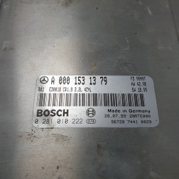 A0001531379 Centralina ecu motore Mercedes classe C220 CDI  W202 125KW 1999 0281010222