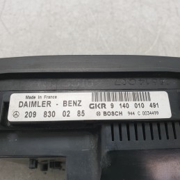 2098300285 gruppo comandi clima A/C Mercedes W209 CLK 2002-09 Bosch