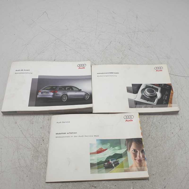 Manuali uso e manutenzione Audi A6 Avant C6 2004-12 originali in tedesco