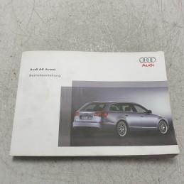 Manuali uso e manutenzione Audi A6 Avant C6 2004-12 originali in tedesco