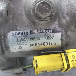 9684480180 Compressore clima a/c aria condizionata Peugeot 206 II Volumi 2A/C 1.4 50kw 68CV 8HZ 2008