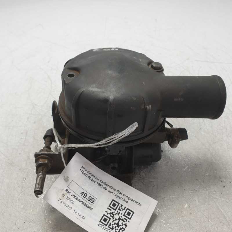 Monoiniettore carburatore Fiat Cinquecento 170AC 900cc 1991-99 con coperchio
