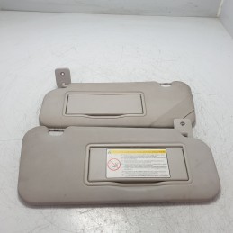 16064159BJ coppia alette pantine parasole Peugeot 207 WD 2006-14 SX DX