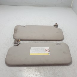 16064159BJ coppia alette pantine parasole Peugeot 207 WD 2006-14 SX DX