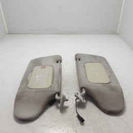 1638102510 8J21 coppia alette pantine parasole Mercedes W!63 ML 1998-06 SX DX
