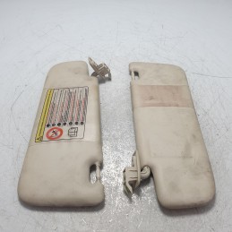 735755396 coppia alette pantine parasole Fiat Cinquecento 500 170 1992-99 SX DX