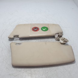 735407870 coppia alette pantine parasole Lancia Ypsilon 843 MK1 2003-06 SX DX