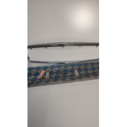 TELAIO CROMATO CORNICE CALANDRA MASCHERINA MERCEDES W107 C107 SLC 1971-89 CON LEGGERA AMMACCATURA