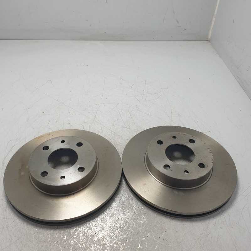7550923 coppia dischi freni Fiat Palio 171 1996-03 ABS anteriori Breco BS7888