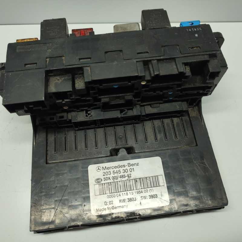 CENTRALINA SCATOLA FUSIBILI BODY COMPUTER MERCEDES W203 CLASSE C HELLA 2035453001