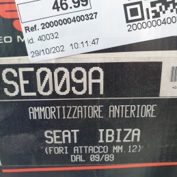SE009A ammortizzatore anteriore Seat Ibiza MK1 021A 1989-93 Top Line