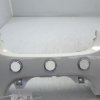 6000626726 modanatura pannello cruscotto Fiat 500 312 1.2 B 51 KW 2007-15 bianco lato DX
