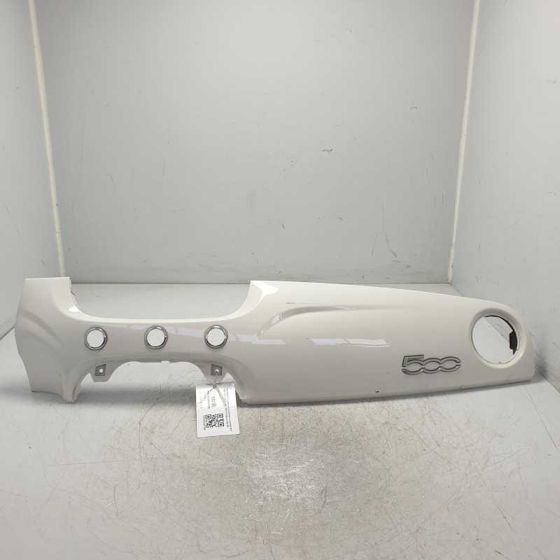 6000626726 modanatura pannello cruscotto Fiat 500 312 1.2 B 51 KW 2007-15 bianco lato DX