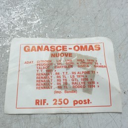 03013701162 2XPZ Ganasce freno posteriore Citroen Visa LN LNA 1979 180 30X4.8X140 BENDIX