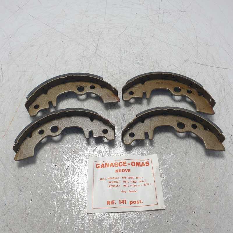 2108 1222 1181 Ganasce freno posteriore Renault R4 F R5 TL R6 TL 1971 180 30X4.8X140 BENDIX