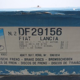 5961814 Coppia dischi freno anteriori Fiat Uno 60 70 Penny Autobianchi Y10 1984-87 DF29156