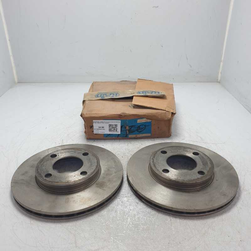 982000260 coppia dischi freni anteriori Audi 80 8A B3 1986-91 Raid ventilati