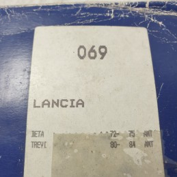 82315602 19069.191 Kit 4 pastiglie freno anteriori Lancia Beta Trevi 1972-75 1980-84
