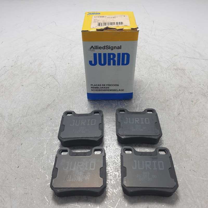 571390J WVA21051 Kit 4 pastiglie freno posteriori Opel Vectra Omega Calibra 1987-02