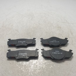 720291720 WVA 20597 20.7 2xpz Kit 4 pastiglie freno ant VW GOLF 1.5 1.6 Jetta 1.5 1.6 d 1978-84