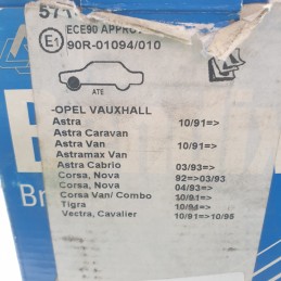 571492X WVA21353 Kit 4 pastiglie freno ant Opel Astra Caravan Van Cabrio Corsa Van Combo Tigra Vectra Cavalier 1994