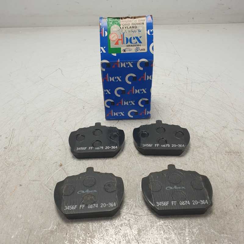 WVA20364 Kit 4 pastiglie freno anteriore Ford Transit I II III 1978