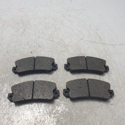 WVA21107 Kit 4 pastiglie freno post Fiat Argenta 2.5td Croma Lancia Beta Trevi Dedra Thema td 1989-92