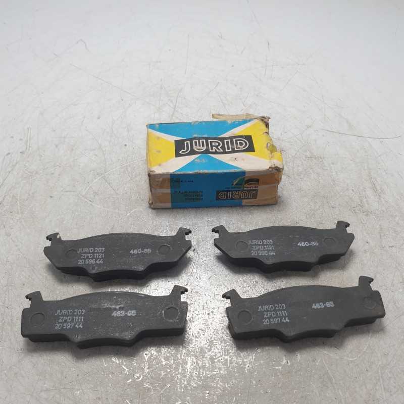 191698151B Kit 4 pastiglie freno anteriori VW Golf MK1 1.6 GTI 1979-82 Jurid