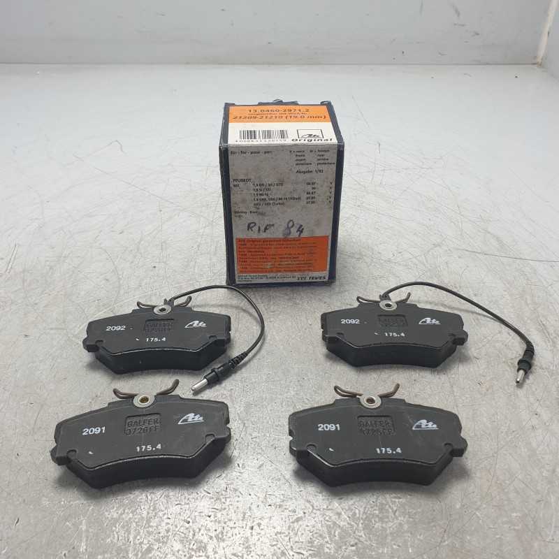 425055 Kit 4 pastiglie freno anteriori Peugeot 405 1987-96 imp Lucas Atè 19 mm 13046029712