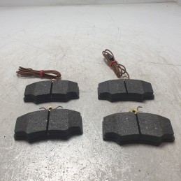 13.0460-2968.2 WVA21271 20332 Kit 4 pastiglie freno ANT Alfa Romeo 33 1.3 1.5 1.4IE ABS 1.7 ABS 1989 17MM