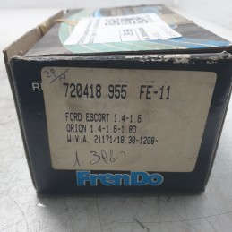 720418 Kit 4 pastiglie freno anteriori Ford Escort IV  Orion 1.4 1.6 1.8D Frendo 1990-00