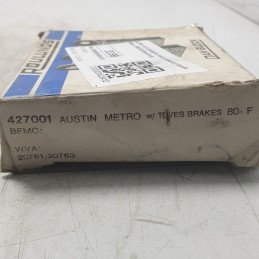 427001 Kit 4 pastiglie freno anteriori Austin Metro 1980-90 Roulunds