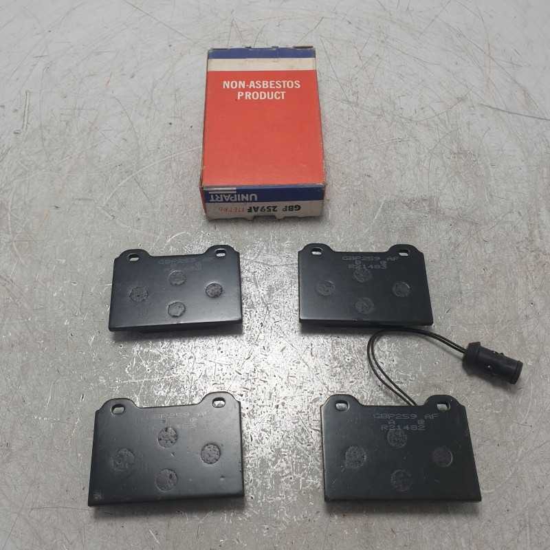 GBP259AF Kit 4 pastiglie freno anteriori Austin Rover Mini Metro 1975-84 Unipart